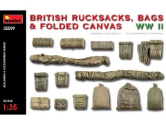 MiniArt, British Rucksacks, Bags and Folded Canvas WW2, 1:35
