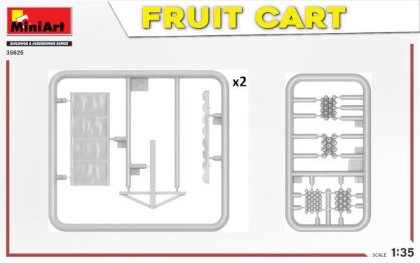 MiniArt, Fruit Cart, 1:35