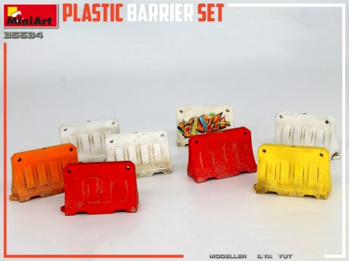 MiniArt, Plastic Barrier Set, 1:35