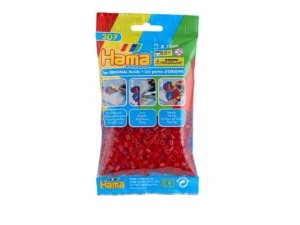 Hama Midi, perler, 1.000 stk., rød (05)