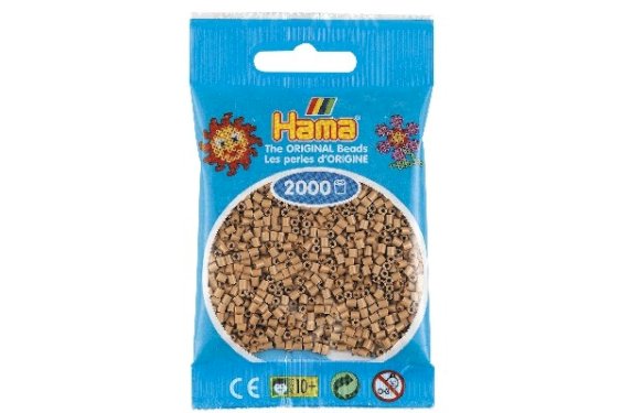 Hama Mini, perler, 2.000 stk., sand (75)