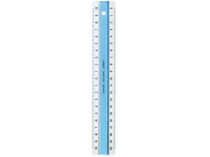 Linex Super Series, lineal, lyseblå, 20 cm
