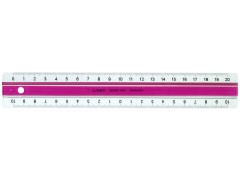 Linex Super Series, lineal, pink, 20 cm