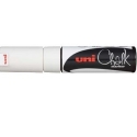 Uni Chalk PWE-17K, sletbar marker, hvid