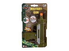 Military Maskinpistol med lyd og lys