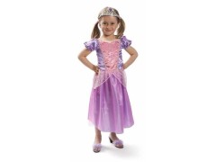 4-Girlz Princess Rapunzel kostume (4-7 år)