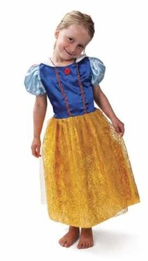 4-Girlz Princes Snehvide kostume (4-7 år)