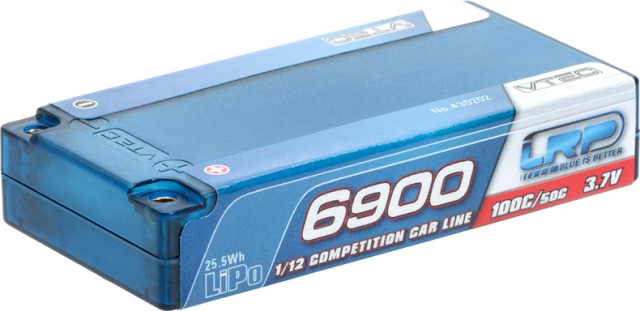 Lrp Lipo Competition Car Line Hardcase 6900 3,7V