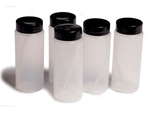 Sparmax Plastic bottle w/flat cap 80cc 5pcs