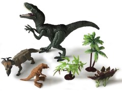 Dinosaur Universe, legesæt m/ lys og lyd, velociraptor
