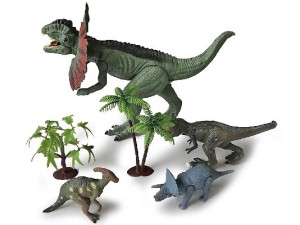 Dinosaur Universe, legesæt m/ lys og lyd, dilophosaurus