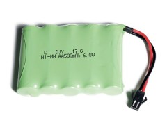 TechToys NiMh Batteri 6V 500mAh