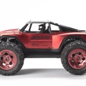 TechToy Sand Buggy Rude fjernstyret bil 1:12 2.4GHz Metallic rød