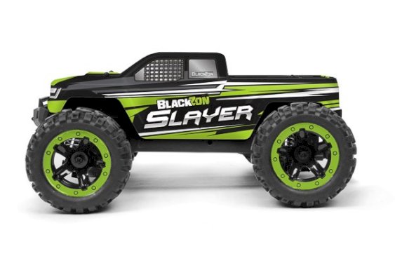 Slayer Monster 1:16 2.4GHz RTR 4WD LED Vandtæt Grøn