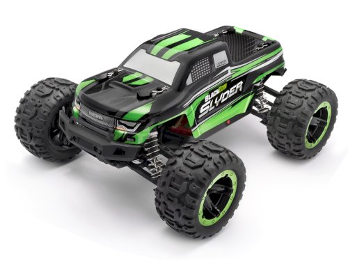 BlackZon Slyder Monster 1:16 2.4GHz RTR 4WD LED Vandtæt Grøn