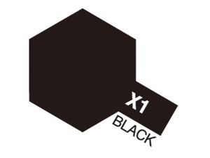 Tamiya Acrylic Mini X-1 Black