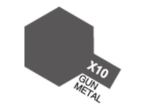Tamiya Acrylic Mini X-10 Gun Metal