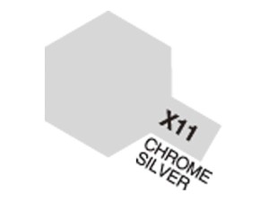 Tamiya Acrylic Mini X-11 Chrome Silver