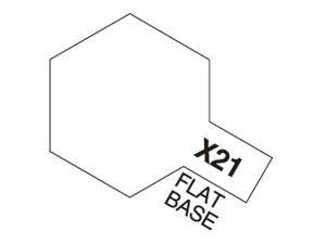Tamiya Acrylic Mini X-21 Flat Base