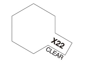Tamiya Acrylic Mini X-22 Clear