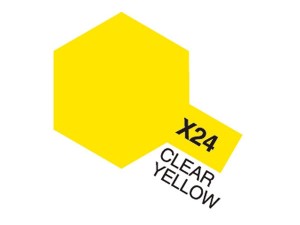 Tamiya Acrylic Mini X-24 Clear Yellow