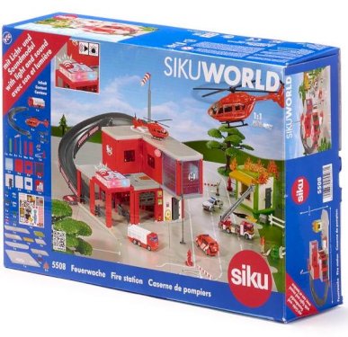 Siku World, brandstation m/ lys og lyd