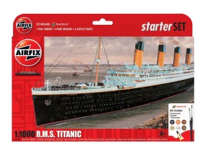Airfix, modelsæt, RMS Titanic, 1:1000
