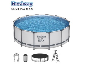 BestWay, Steel Pro Max Rund Pool 427 x 122 cm m/tilbehør