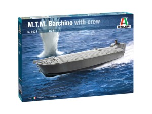 Italeri, M.T.M. "Barchino" w/ crew, 1:35