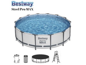 BestWay, Steel Pro Max Rund Pool 427 x 107cm m/tilbehør