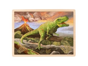 Goki, træpuslespil, Tyrannosaurus rex, 96 brikker