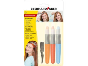 Faber-Castell, Eberhard Faber, hårfarvepenne, 3 stk.