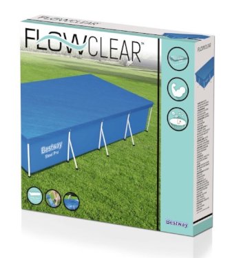 Bestway, Flowclear, poolcover, 221 x 150 cm