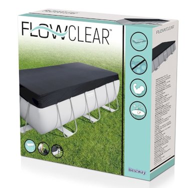 Bestway, Flowclear, poolcover, 412 x 201 cm