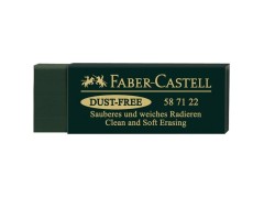 Faber-Castell, viskelæder, dust free, grøn