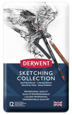 Derwent, Sketching Collection, 12 dele