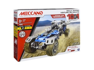 Meccano, byggesæt, 10-i-1 rallybil m/ elmotor