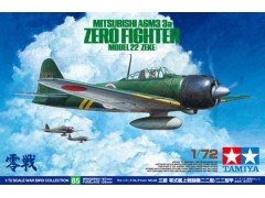 Tamiya Mitsubishi A6M3 (Zeke) - 3A Zero Fighter 1:72