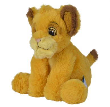 Disney Løvernes Konge, plysfigur, Simba, Super Soft, 25 cm