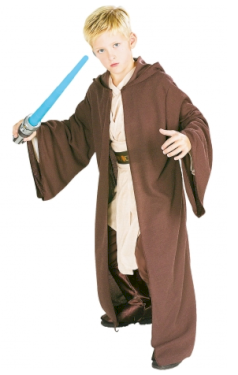 Star Wars Jedi Kåbe Deluxe kostume 104cm (3-4 år)