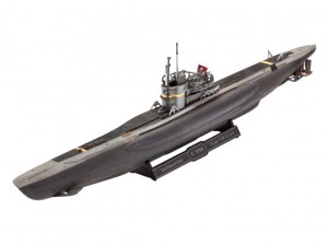 Revell, modelsæt, German Submarine Type VII C/41, 1:350