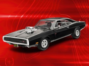 Revell, Model Sæt Fast & Furious - Dominics 1970 Dodge Charger, 1:25