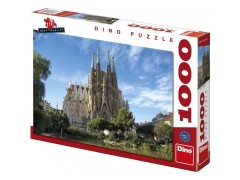 Dino, puslespil, Sagrada Família, 1000 brikker