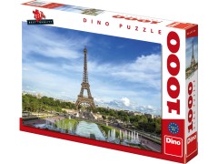 Dino, puslespil, Eiffeltårnet, 1000 brikker