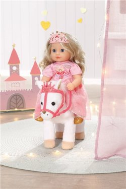 Baby Annabell Little, interaktiv prinsessedukke, 36 cm