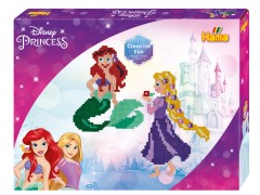 Hama Midi, gaveæske, Disney-prinsesser, Rapunzel og Ariel
