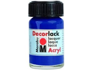 Marabu Decorlack, 055 Ultramarin, 15 ml