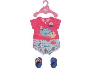 Baby Born, kort pyjamas m/ sko, 43 cm