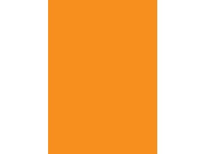 Büngers, farvet kopipapir, A4, 80 g, 50 ark, orange