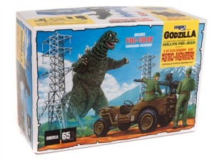 MPC, Godzilla Army Jeep, 1:25